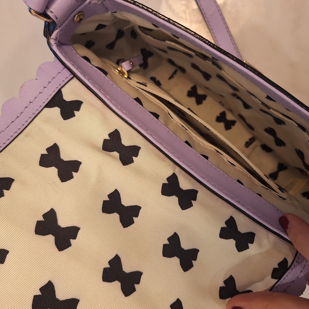 NWOT Kate Spade Lavender Lilac Road Seth Bag W/ Crossbody - Picture 5 of 5